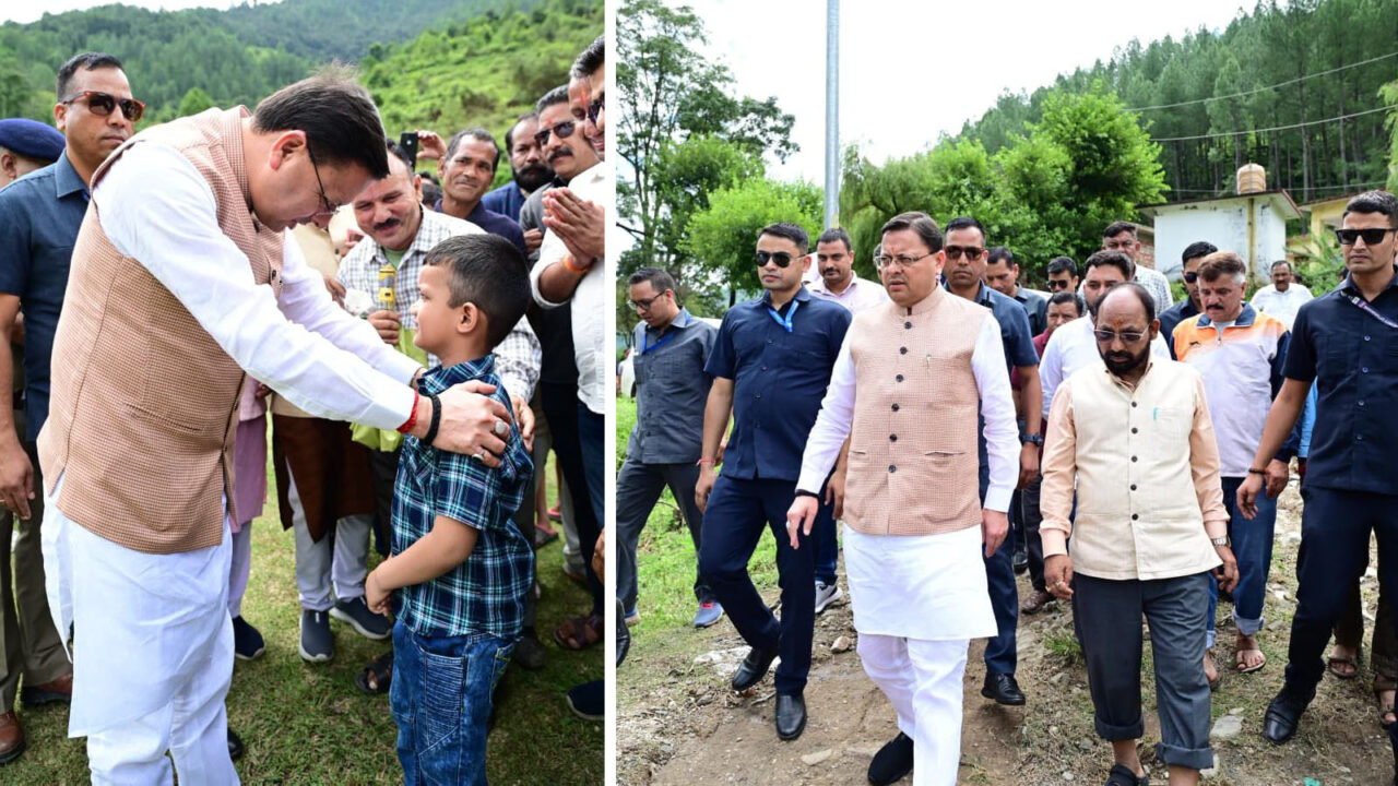 CM Dhami : आपदा प्रभावितों के लिए सीएम ने तोड़ा प्रोटोकॉल, जनता के बीच पहुंचे पैदल